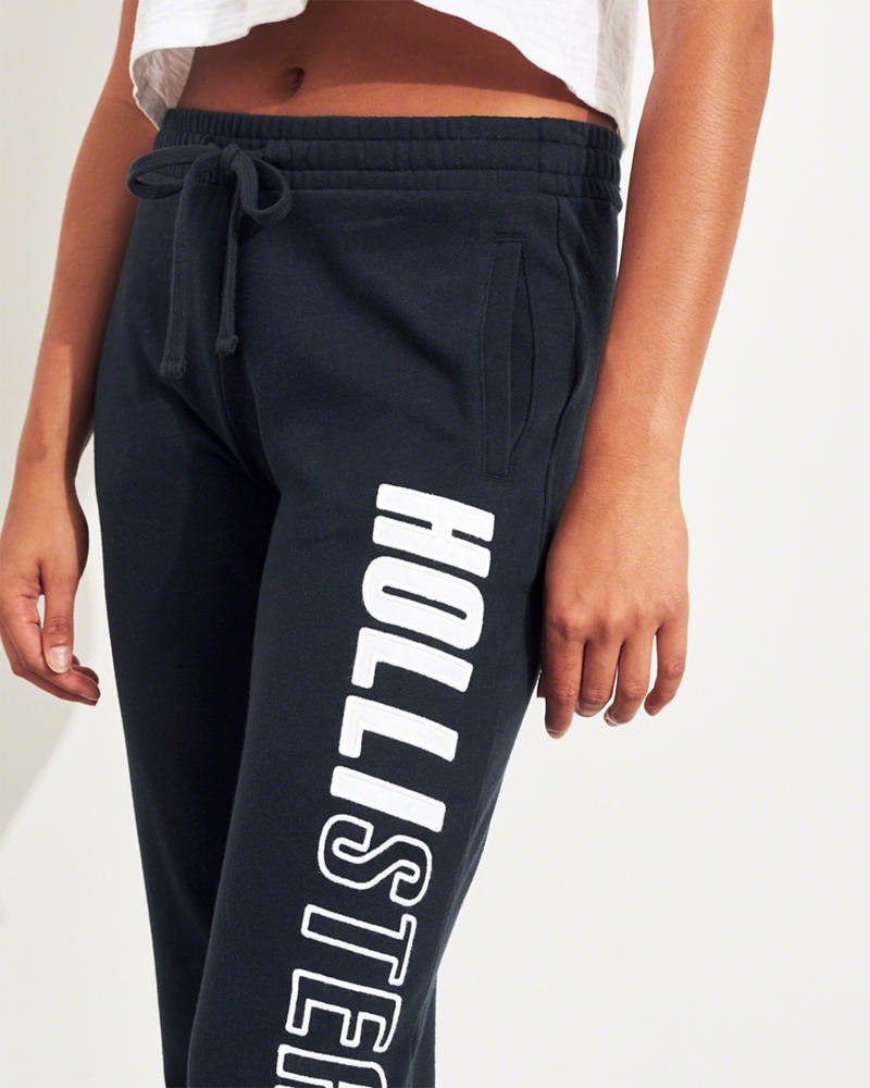 Mid rise deals fleece joggers hollister